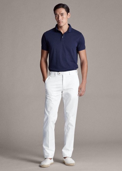 Men's Ralph Lauren Slim Fit Stretch Chino Pants | 056328UCM